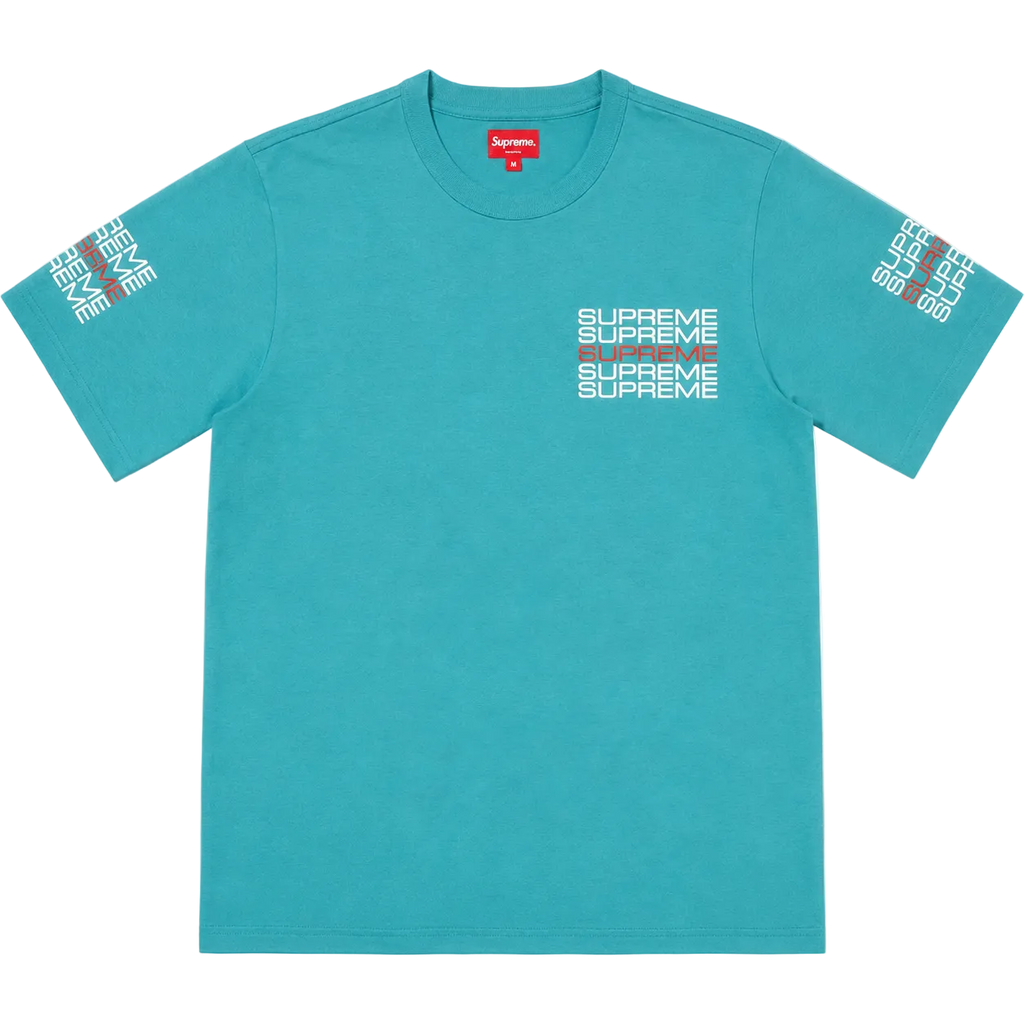 SUPREME STACK LOGO TEE (M)