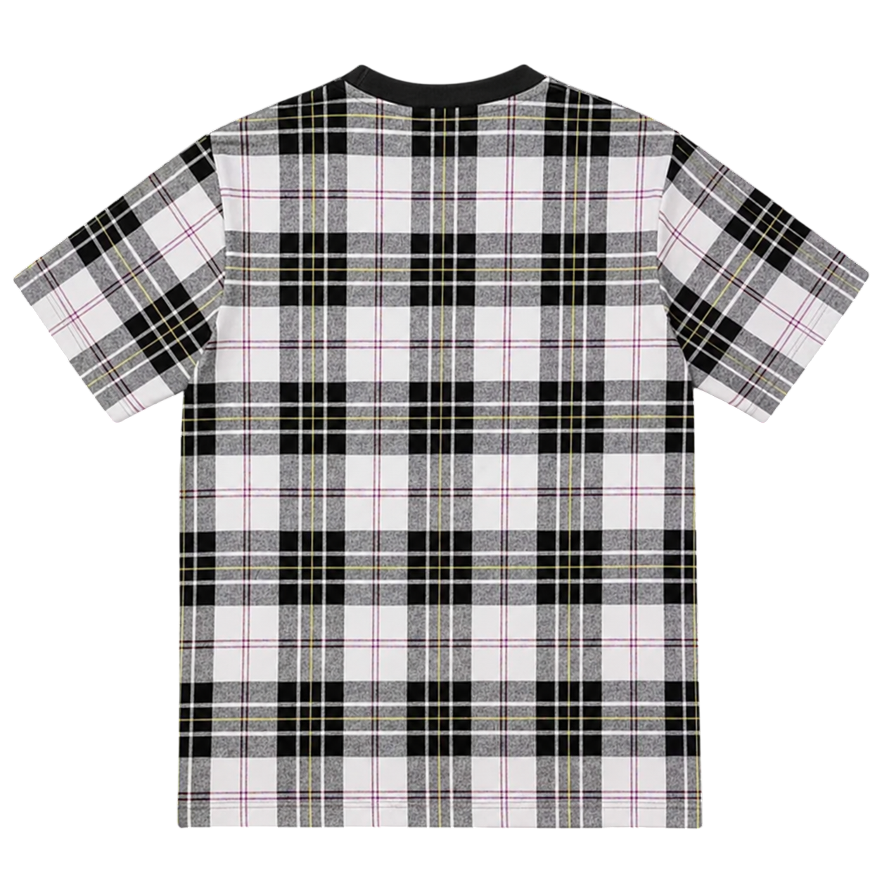 SUPREME JACQUARD TARTAN PLAID POCKET TEE (XL)