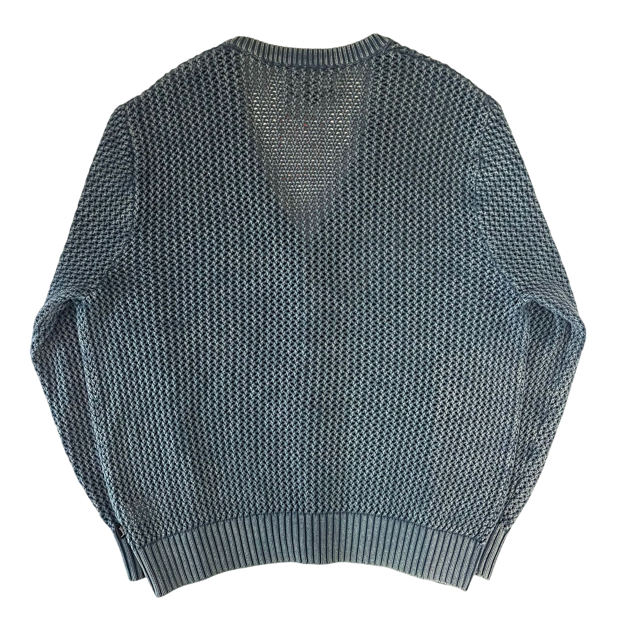 STUSSY LOOSE GAUGE CARDIGAN (XL)