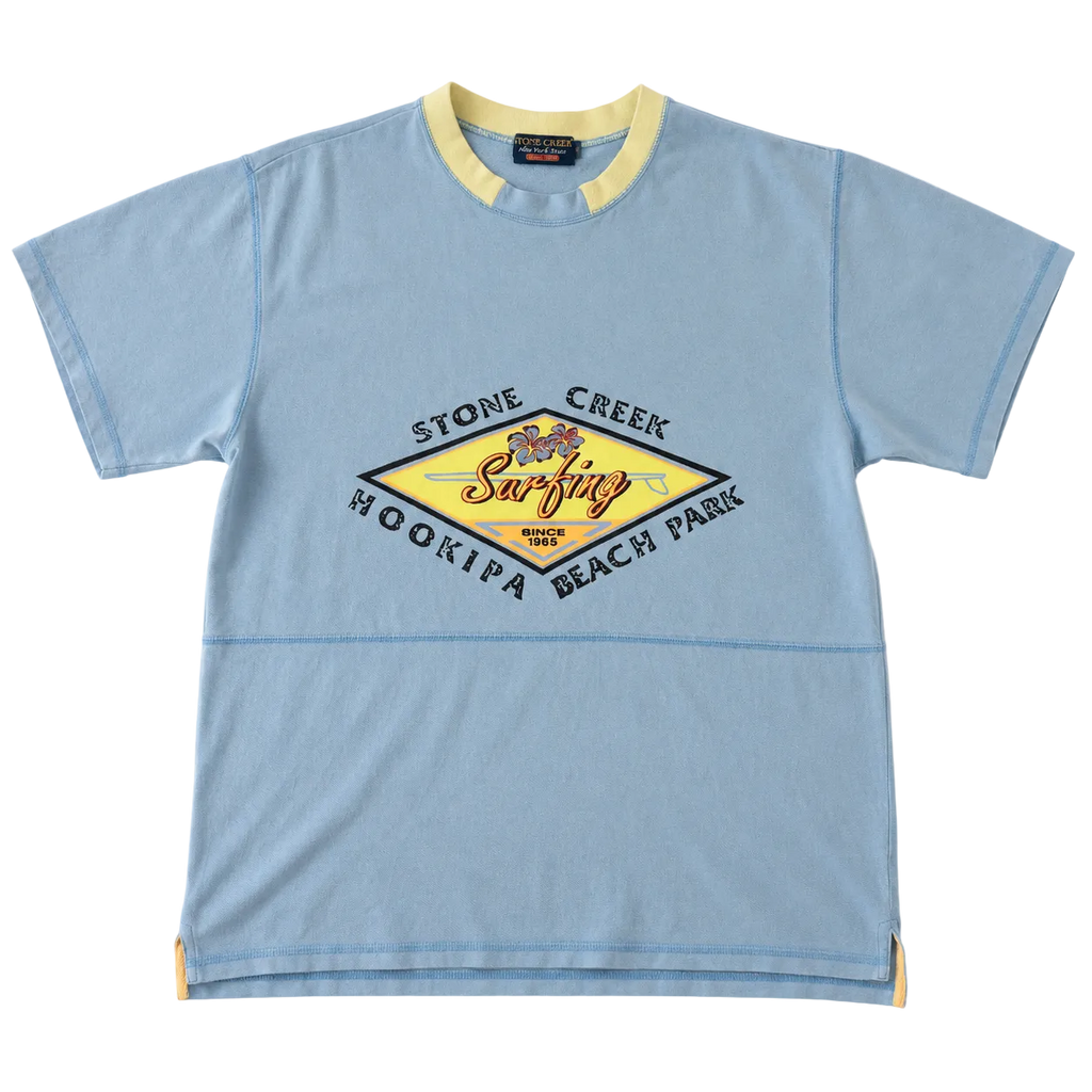 STONE CREEK HOOKIPA BEACH PARK RETRO SURF TEE (M)