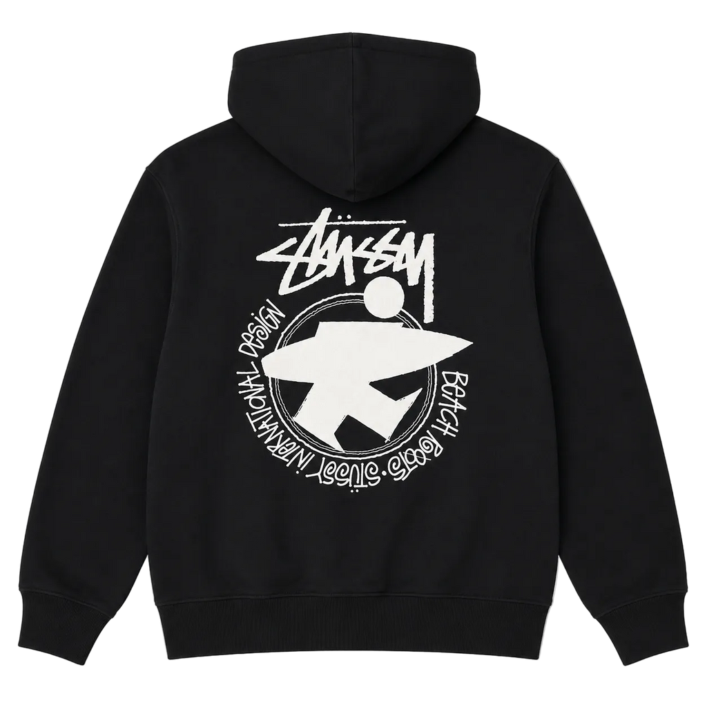 STUSSY BEACH ROOTS HOODIE (M)