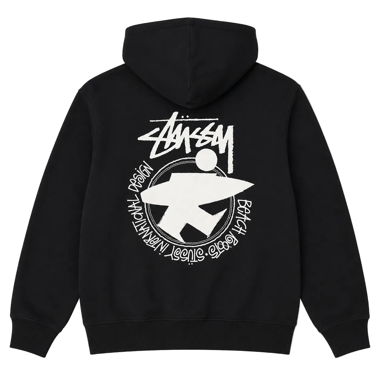 STUSSY BEACH ROOTS HOODIE (M)