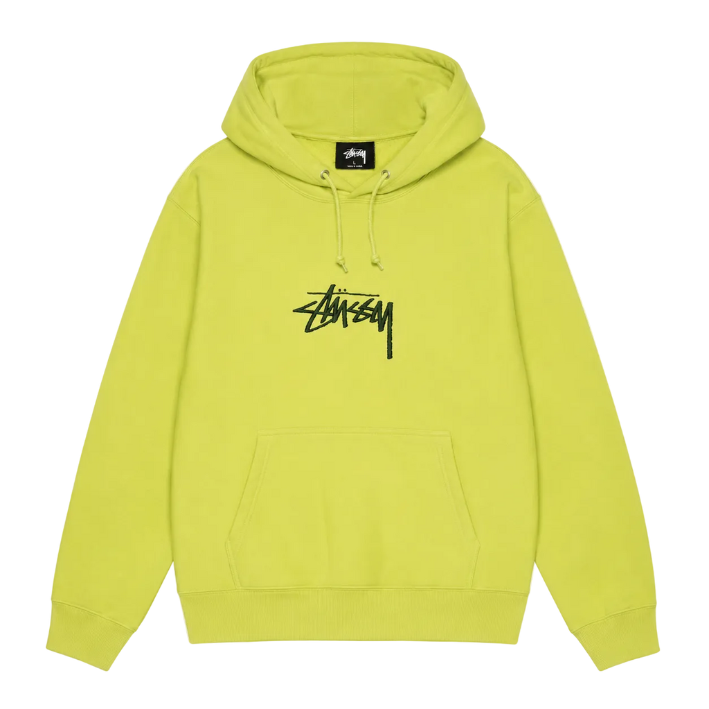 STUSSY STOCK LOGO HOODIE (L)