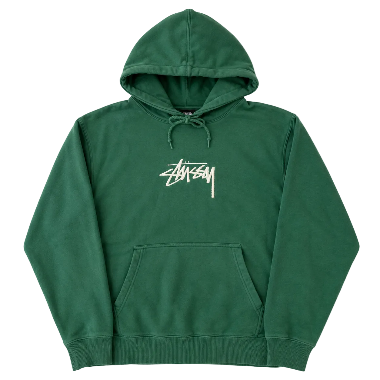 STUSSY STOCK LOGO HOODIE (S)
