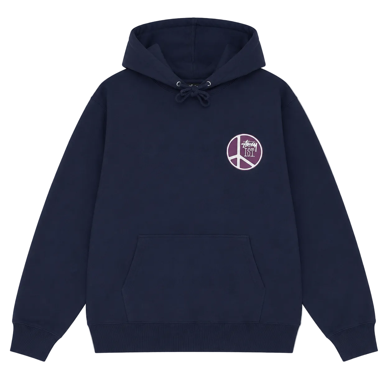 STUSSY PEACE DOT HOODIE (L)