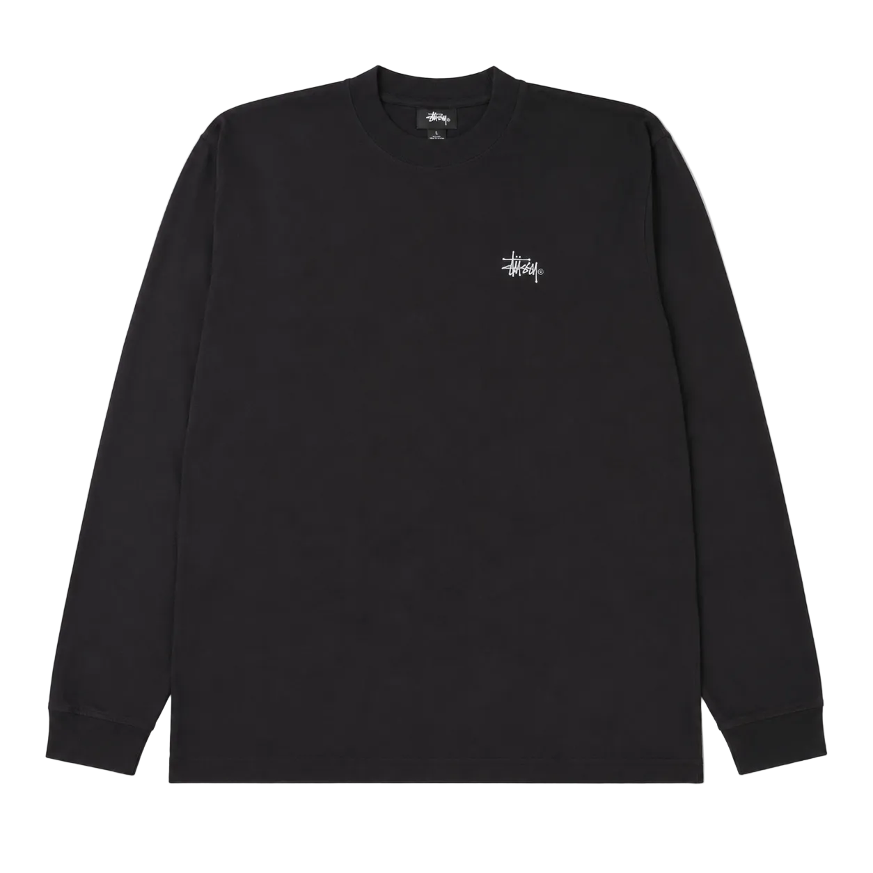 STUSSY BASIC LOGO LONGSLEEVE (L)