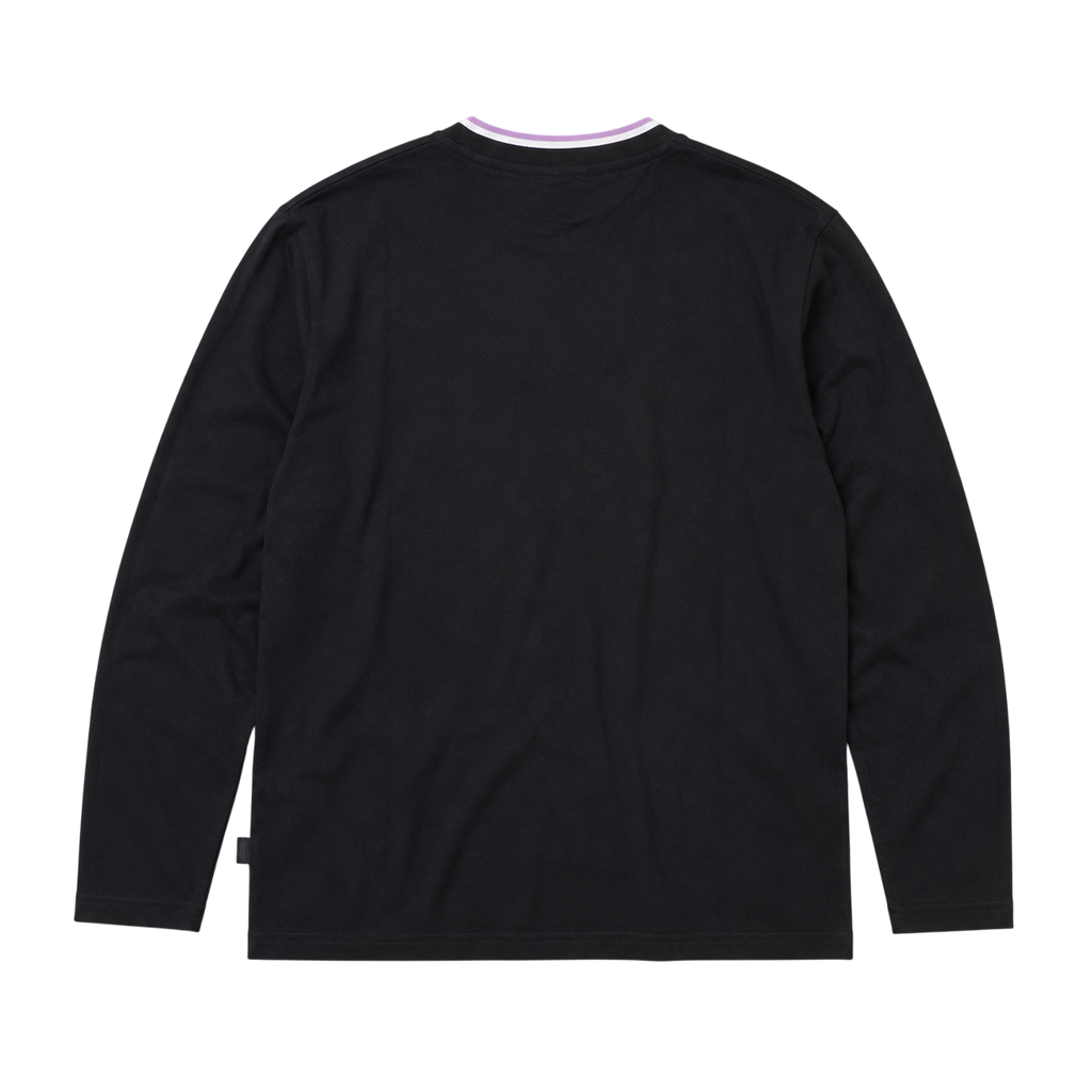 STUSSY CONTRAST COLLAR LONGSLEEVE (S)