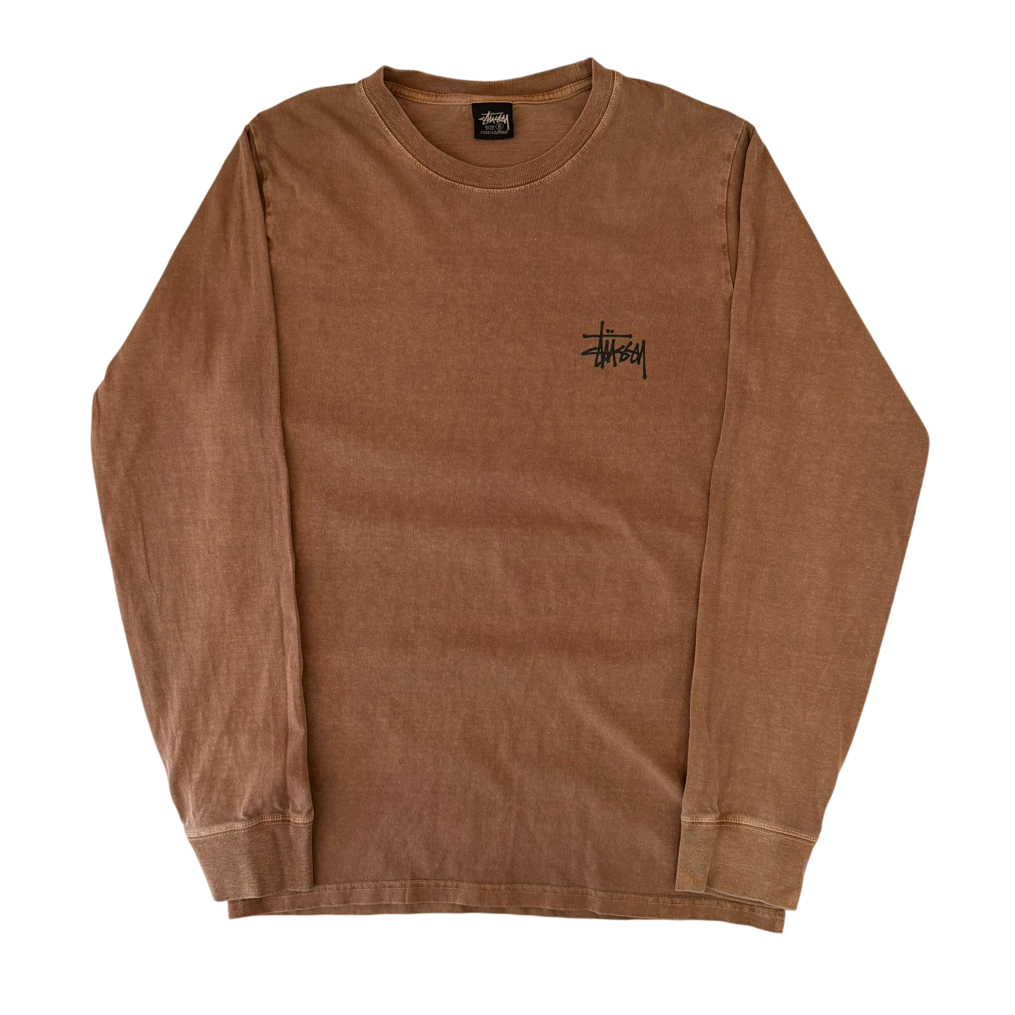 STUSSY PIGMENT DYED LONGSLEEVE (S)