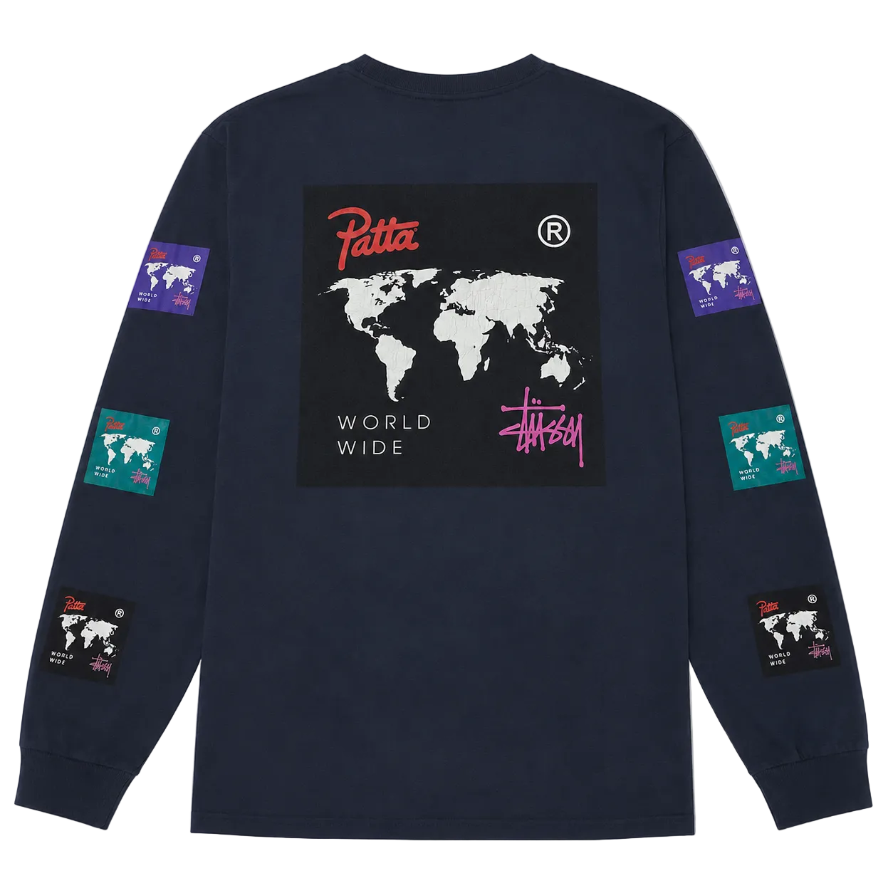 STUSSY X PATTA ONE TRIBE LONGSLEEVE (L)