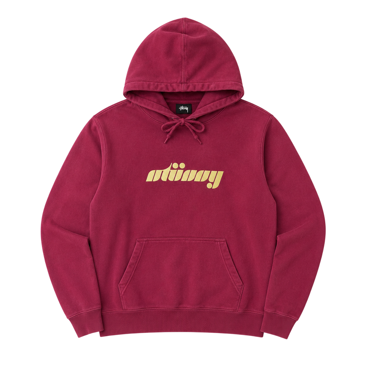 STUSSY PRETTY APPLIQUE HOODIE (M)