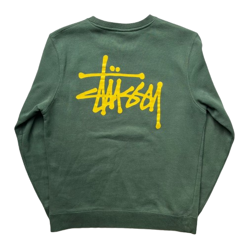 STÜSSY BASIC CREW SWEATER (M)