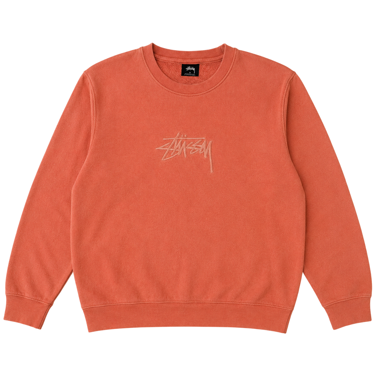 STUSSY NEW STOCK APPLIQUE SWEATER (S)