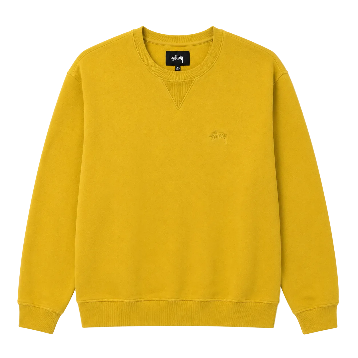 STUSSY STOCK LOGO SWEATER (XL)