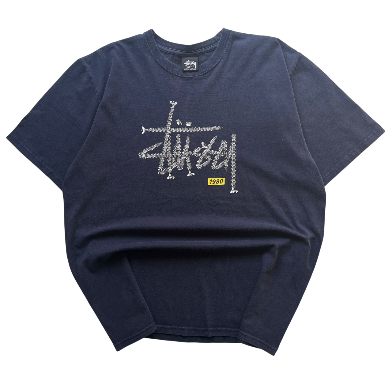 STUSSY HARDWARE TEE (L)