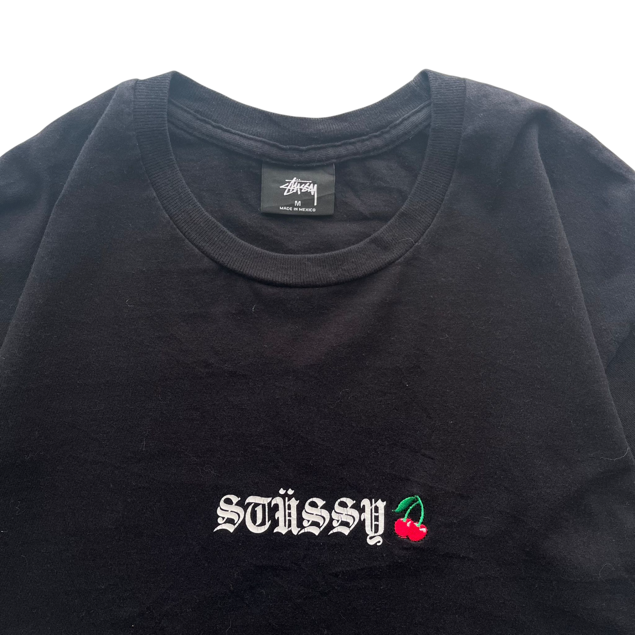 STUSSY CHERRY TEE (M)