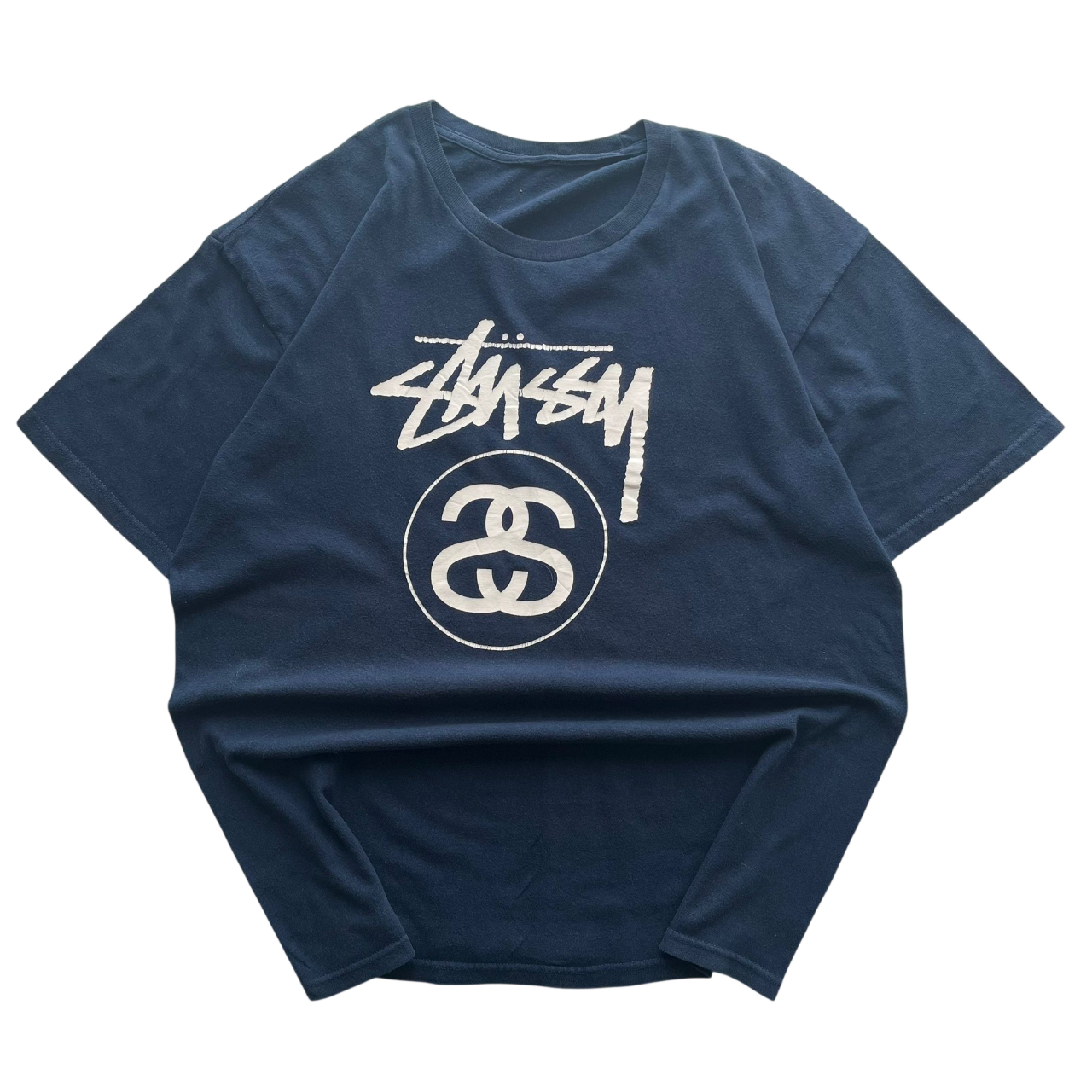 STUSSY STOCK LINK TEE (L)