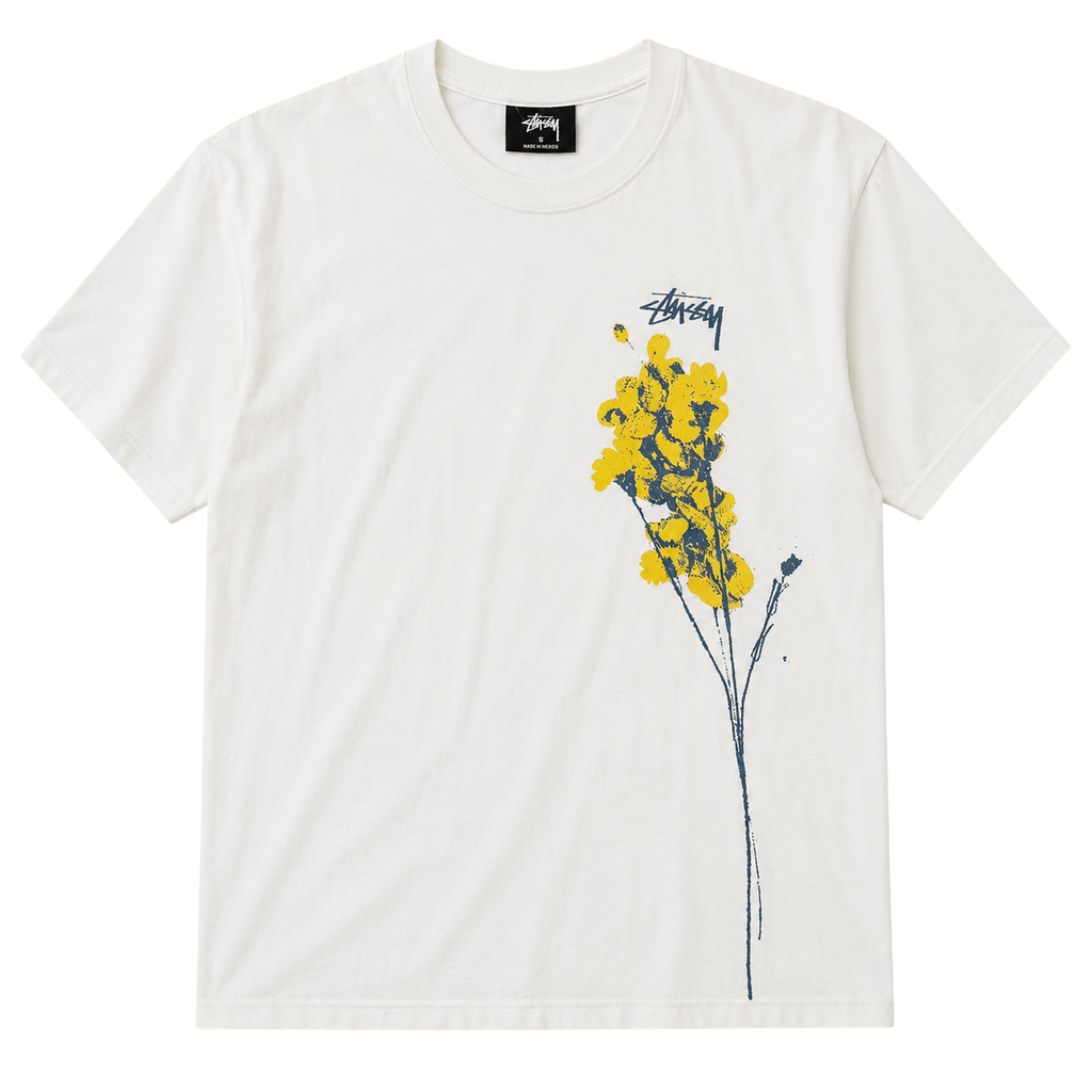 STUSSY DEAD FLOWERS TEE (S)