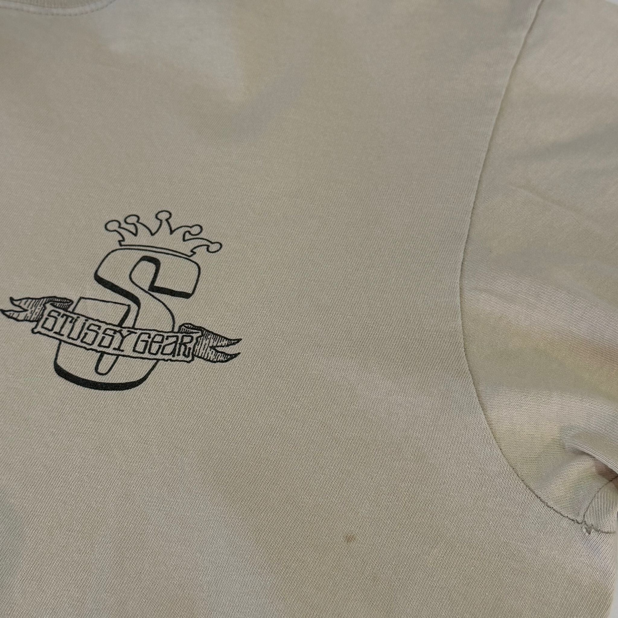 STUSSY GEAR BANNER TEE (M)