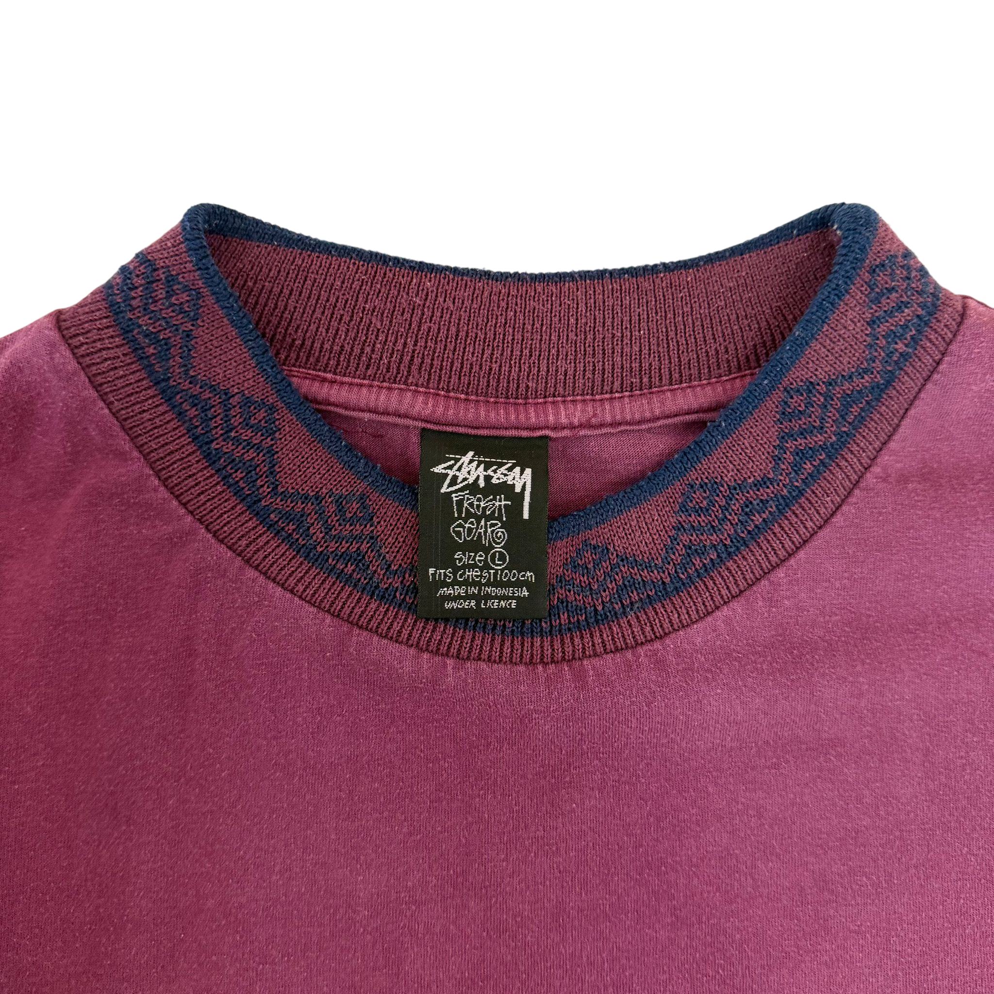 STUSSY VINTAGE 80'S TOMTOM TEE (L)