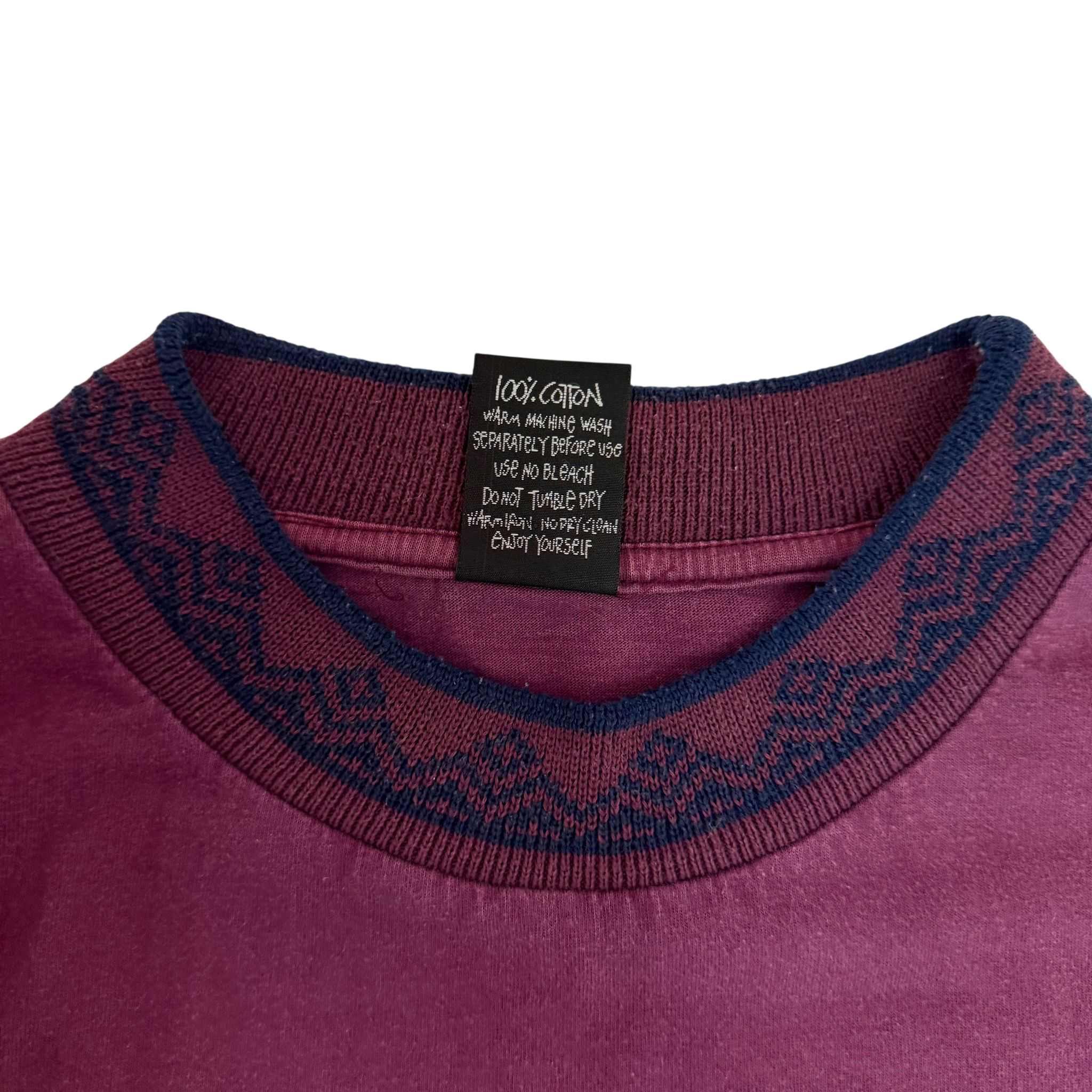 STUSSY VINTAGE 80'S TOMTOM TEE (L)