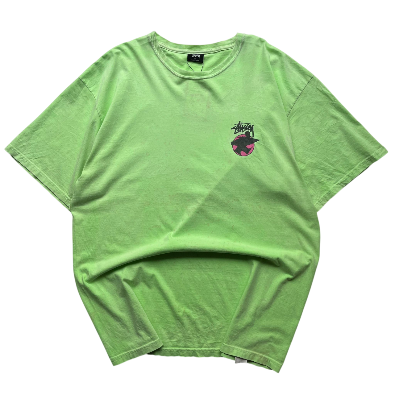 STUSSY INTERNATIONAL TRIBE BACK PRINT TEE (XL)