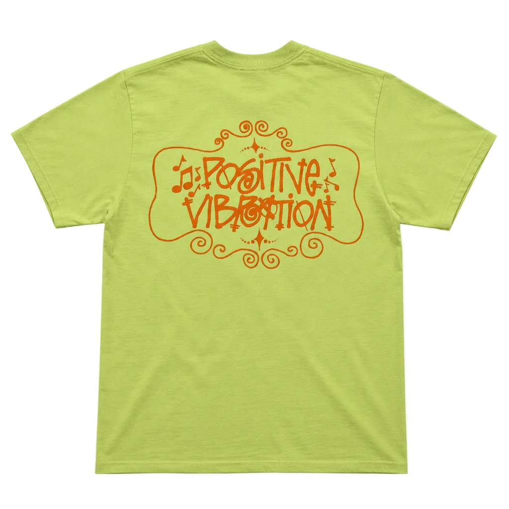 STUSSY POSITIVE VIBRATION TEE (S)