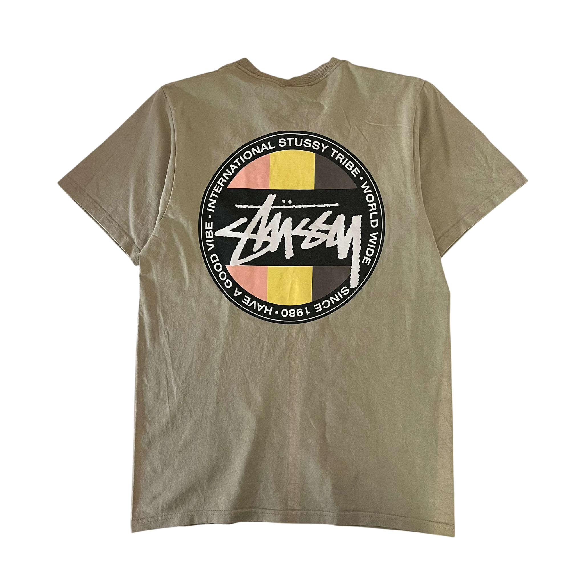 STUSSY CLASSIC DOT TEE (S)