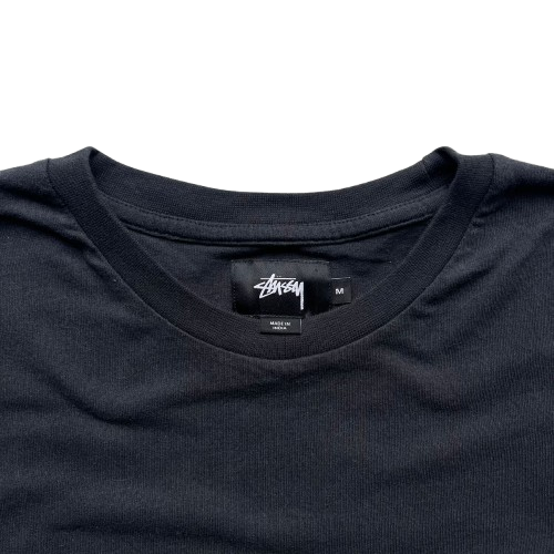 STUSSY EMBROIDERED LOGO POCKET TEE (M)