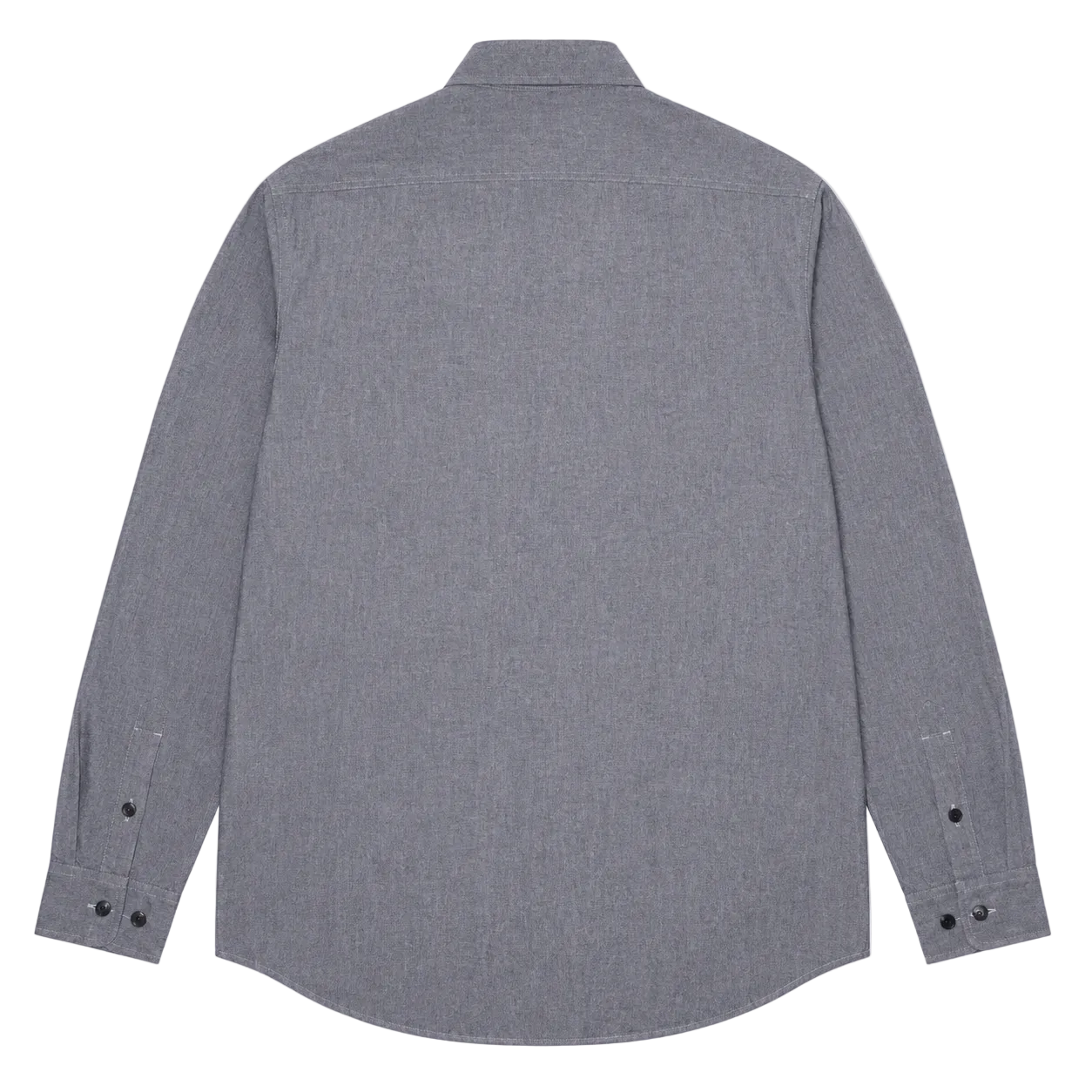 SUPREME GREY LONG SLEEVE SHIRT (XL)