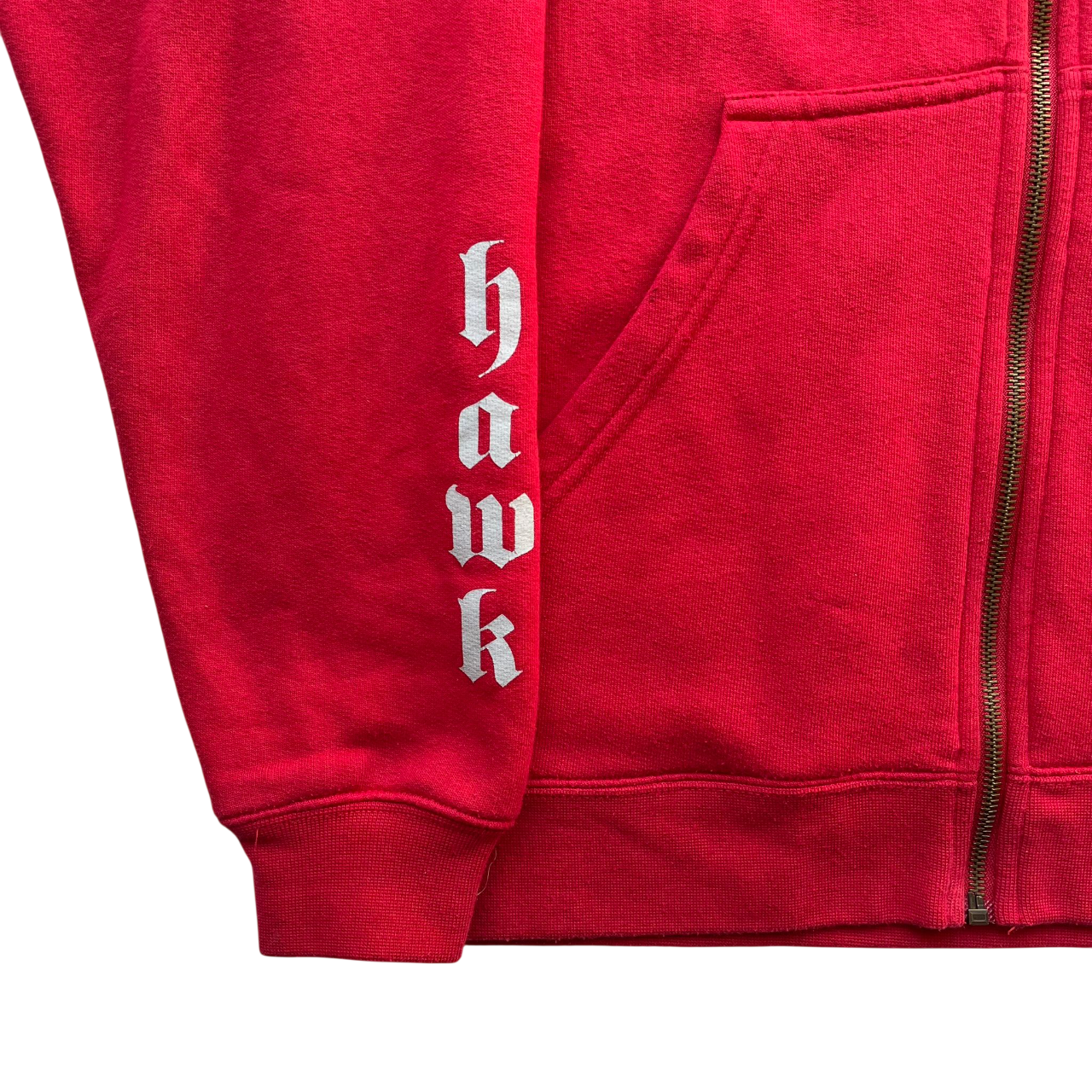 HAWK SKATEBOARDING SPELLOUT ZIP UP (L)