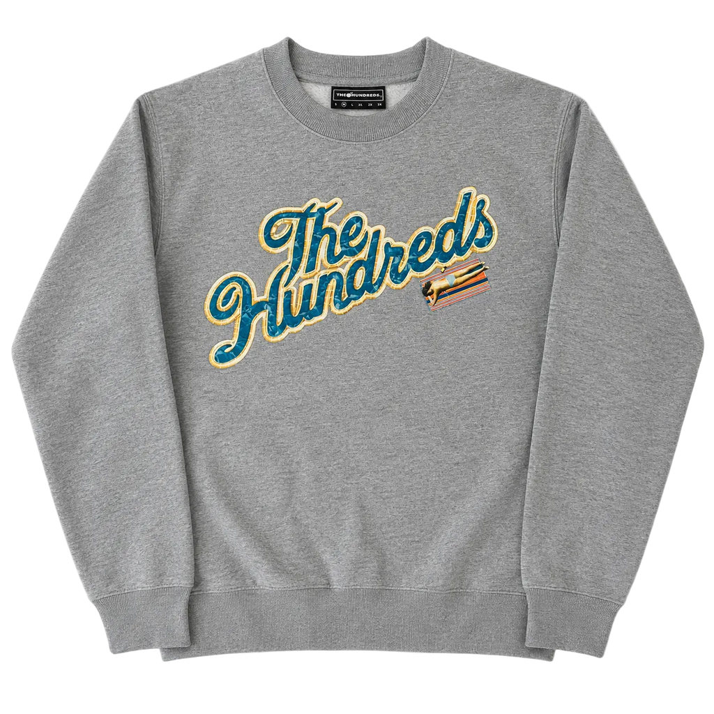 THE HUNDREDS LOGO SPELLOUT SWEATER (M)