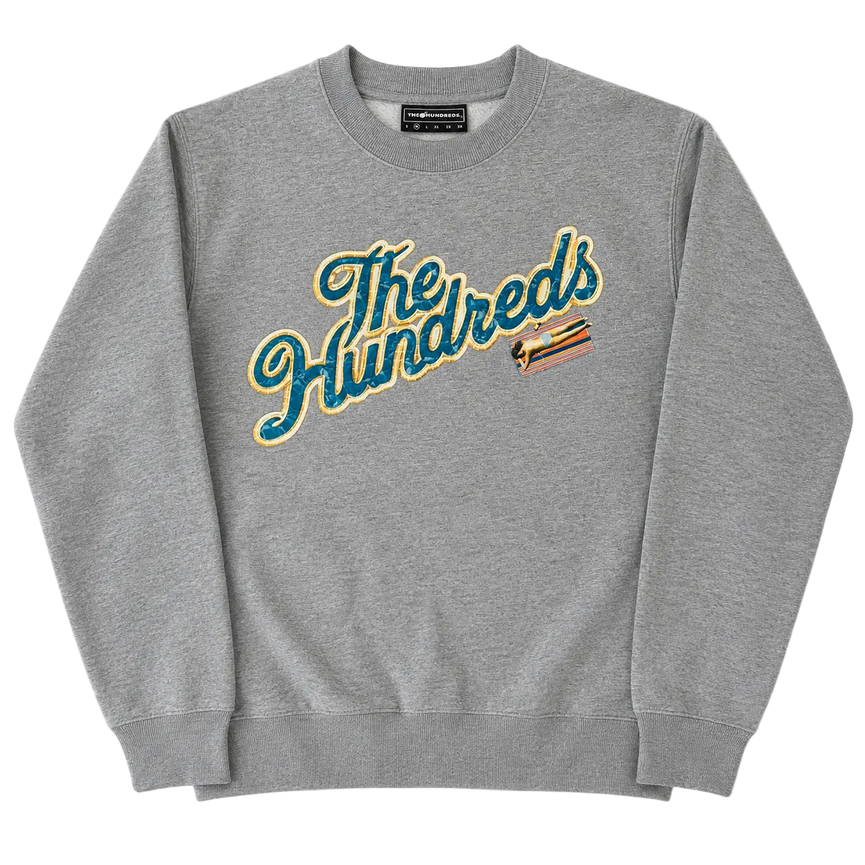 THE HUNDREDS LOGO SPELLOUT SWEATER (M)
