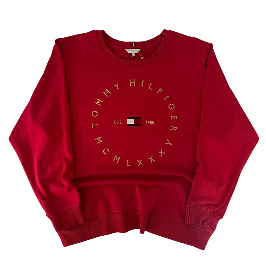 TOMMY HILFIGER BIG LOGO SWEATER (XXL)