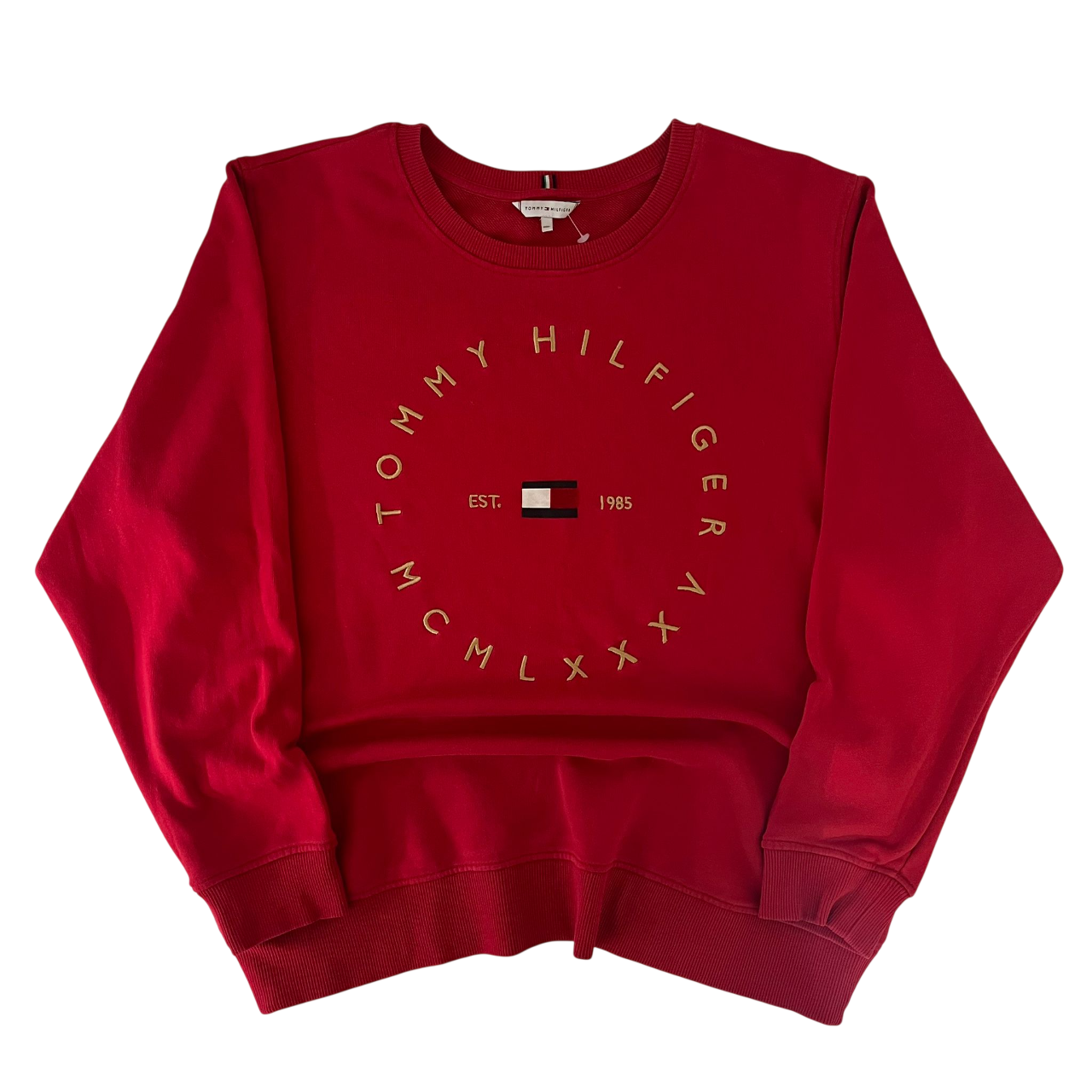 TOMMY HILFIGER BIG LOGO SWEATER (XXL)