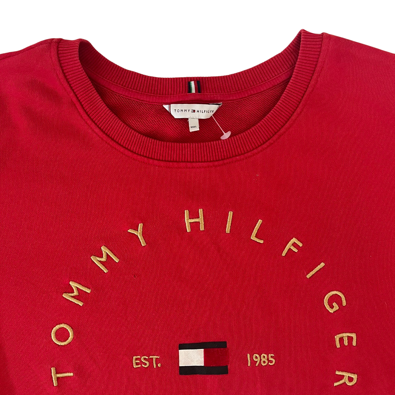 TOMMY HILFIGER BIG LOGO SWEATER (XXL)