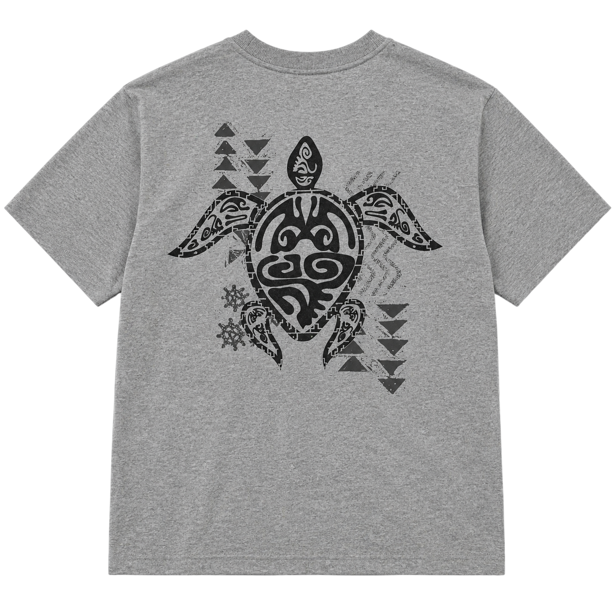 TRIBAL TURTLE HAWAIIAN TEE (L)