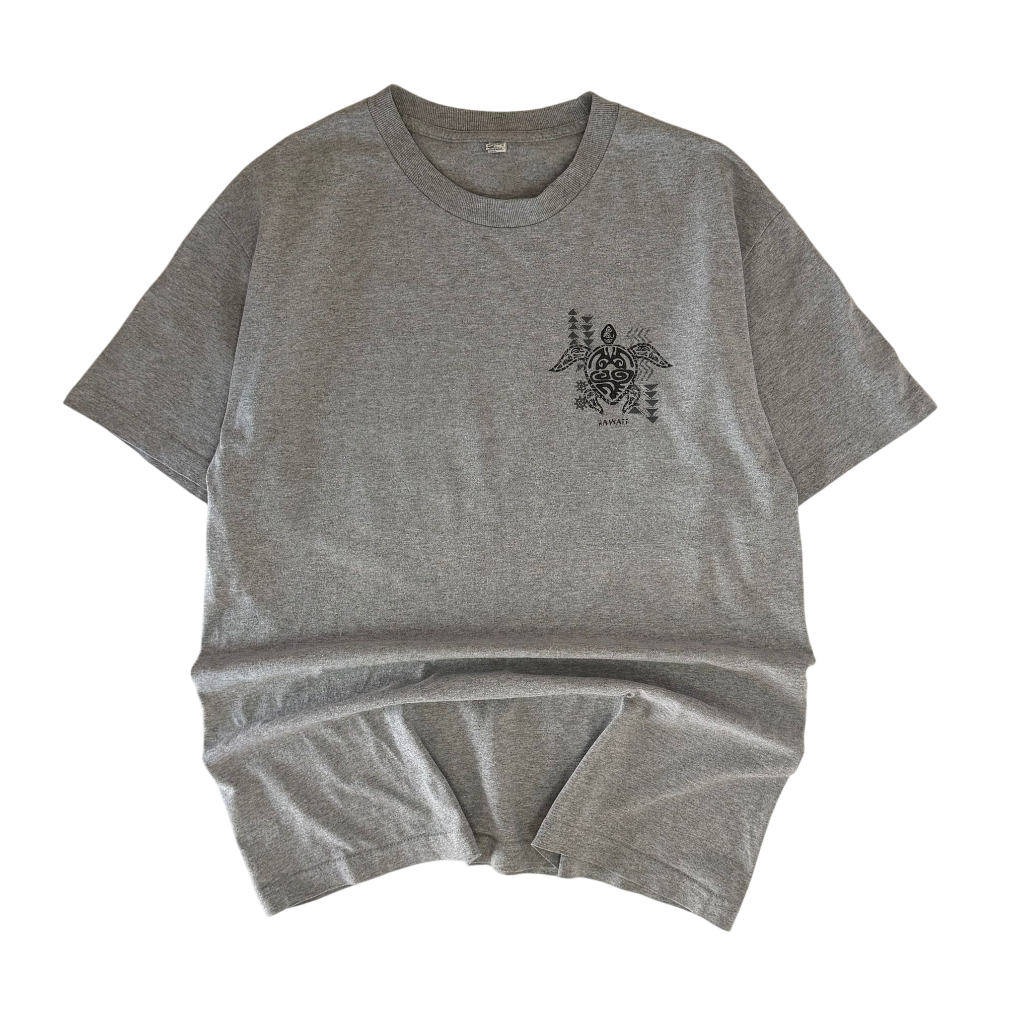 TRIBAL TURTLE HAWAIIAN TEE (L)