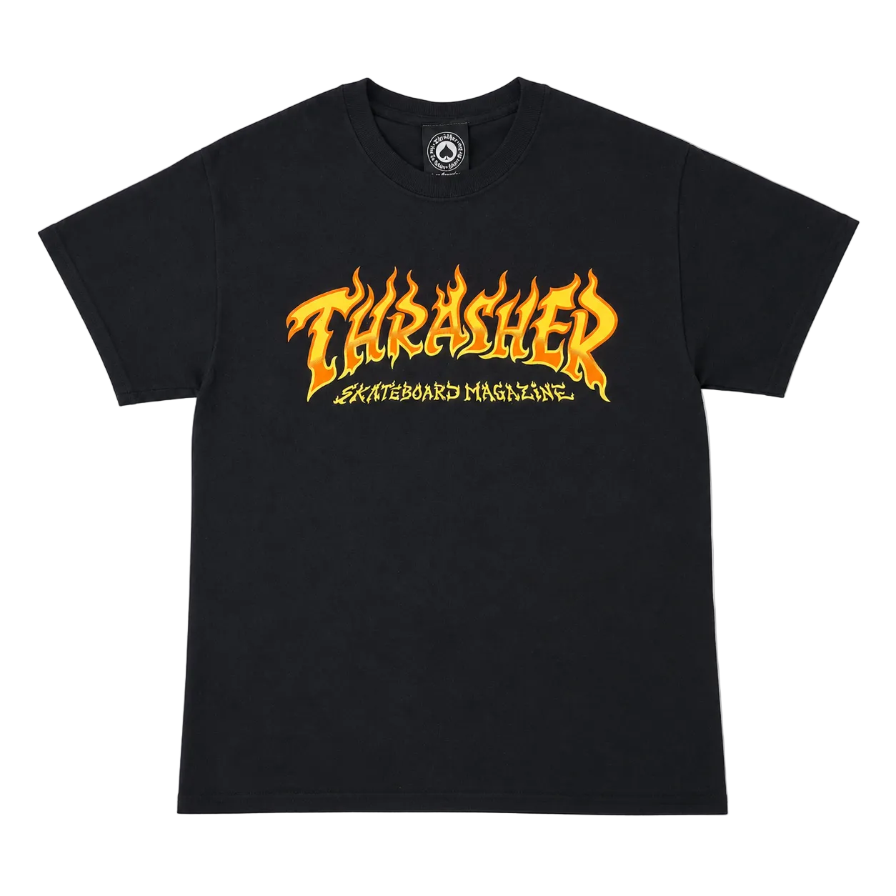 THRASHER FIRE LOGO TEE (S)