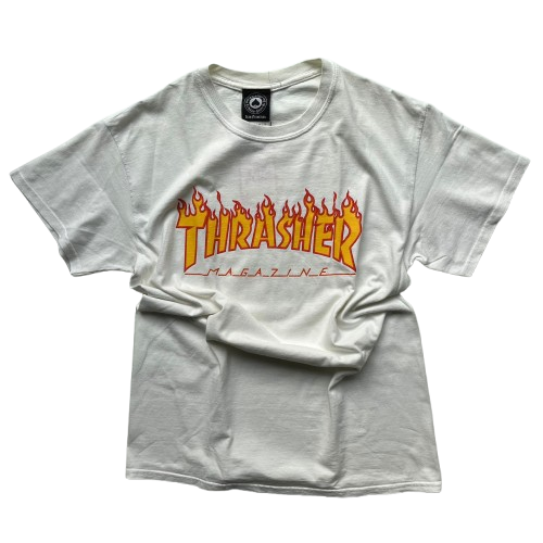 THRASHER MAGAZINE LOGO TEE (M)