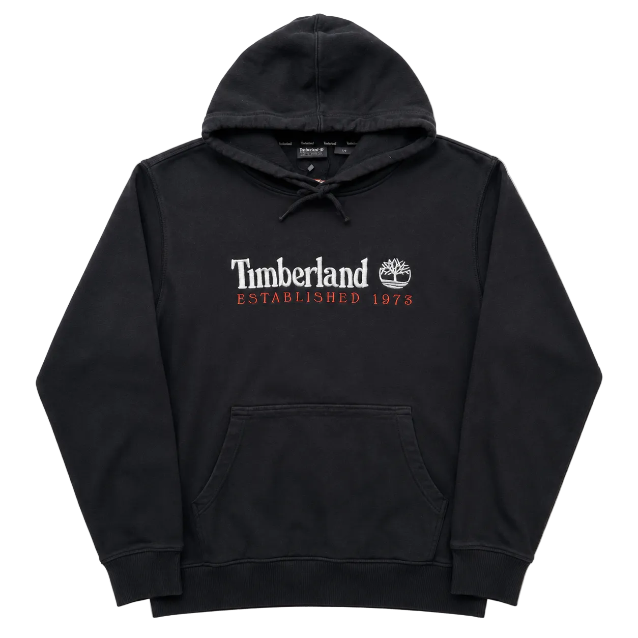 TIMBERLAND BIG LOGO HOODIE (L)