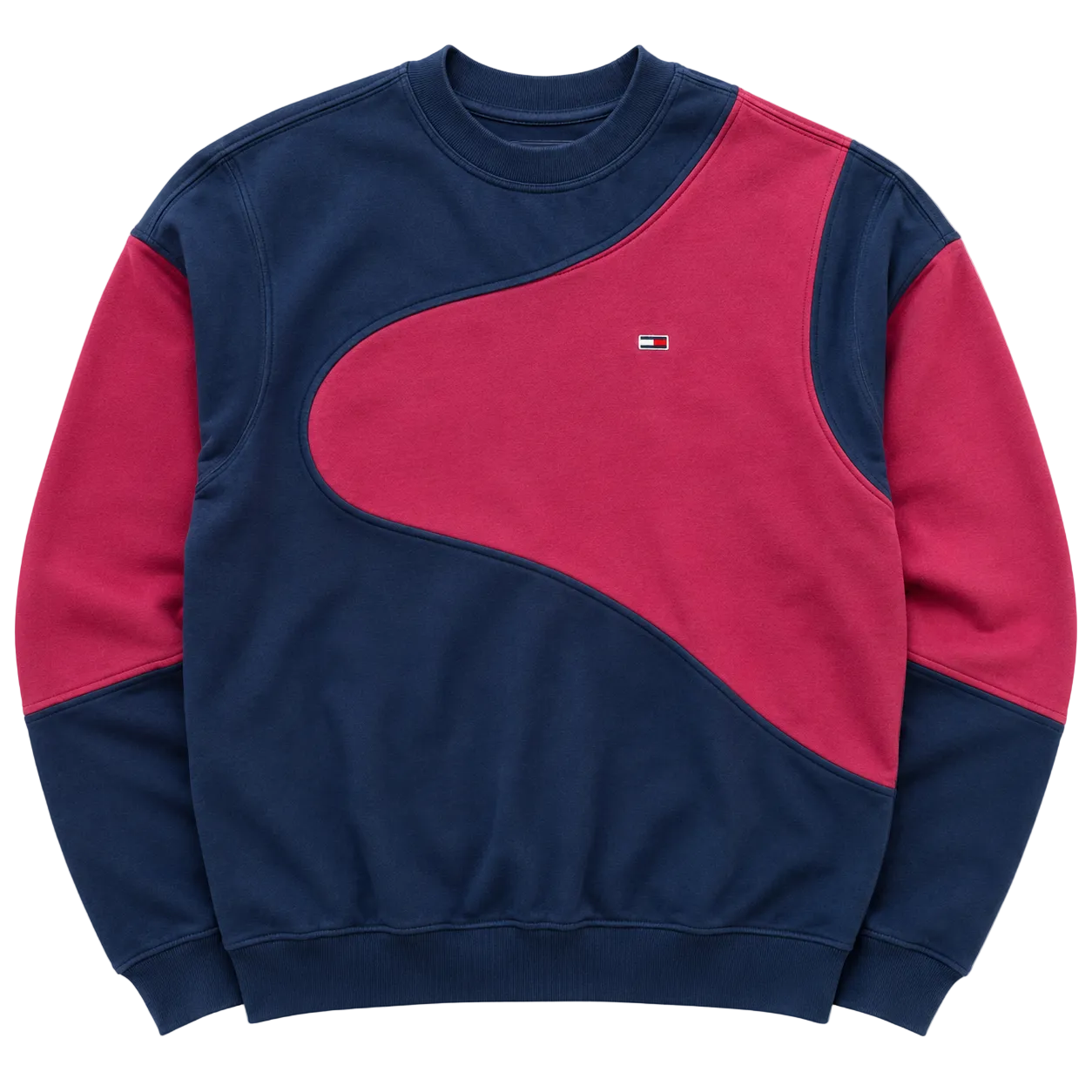 TOMMY HILFIGER REWORKED SWEATER (L)