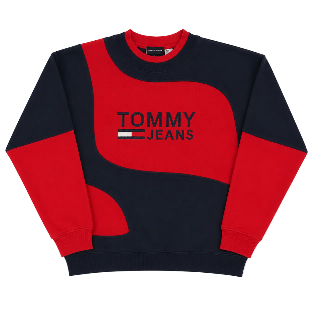 TOMMY HILFIGER REWORKED SWEATER (L)