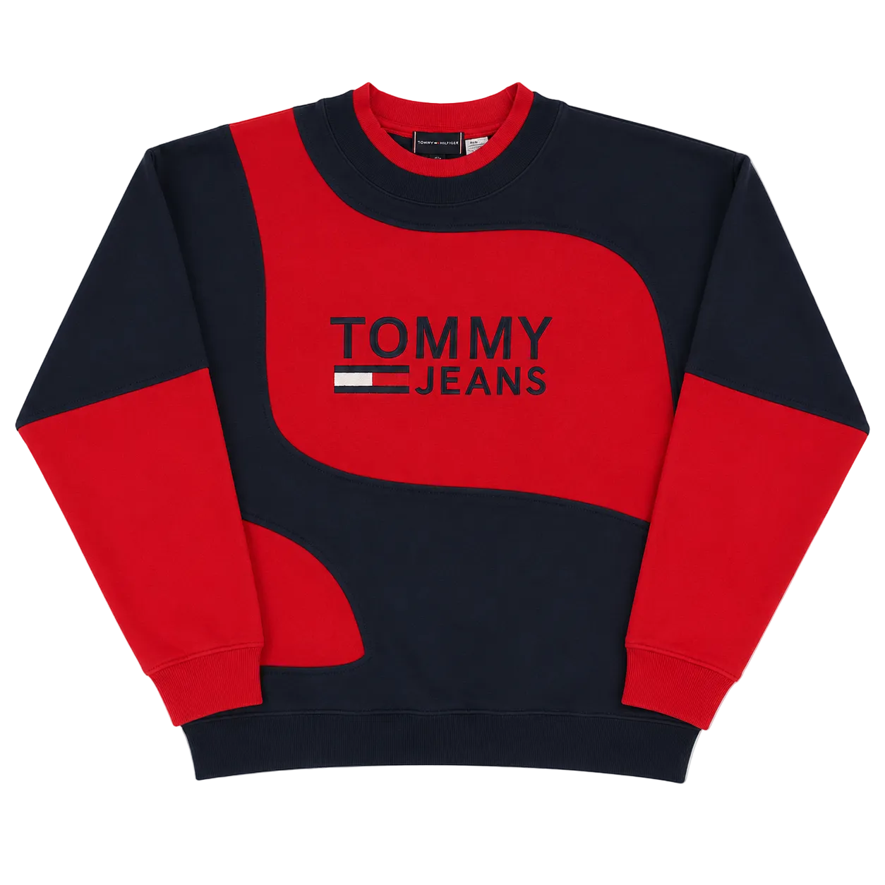 TOMMY HILFIGER REWORKED SWEATER (L)