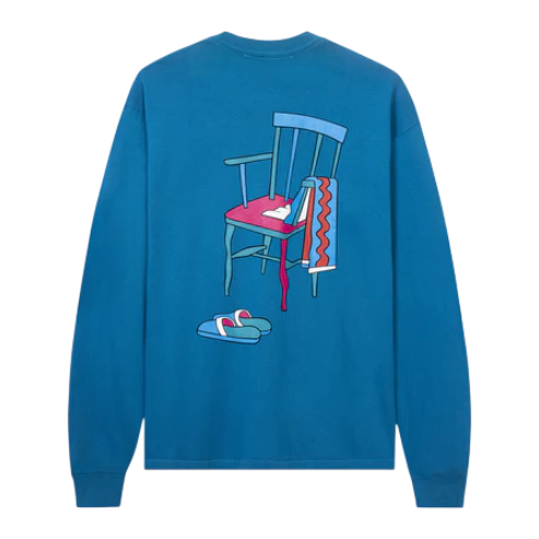 TIRED JOLT COBALT LONGSLEEVE (M)