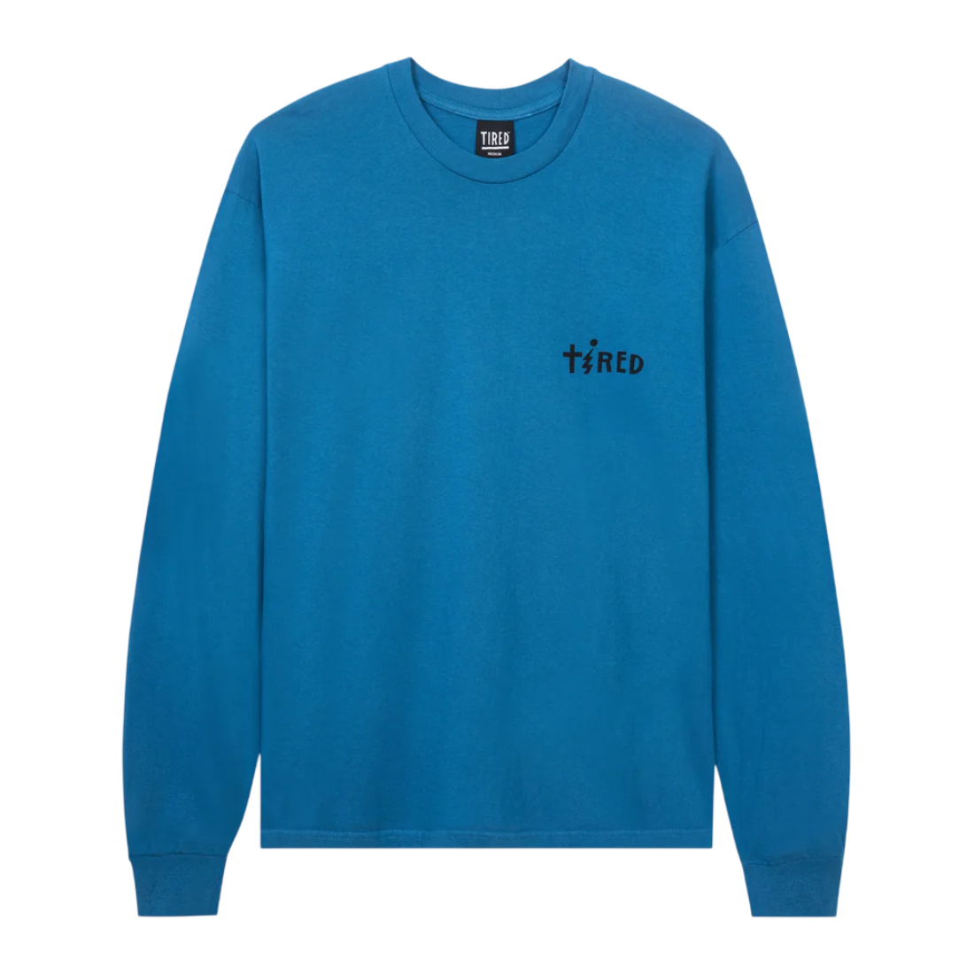TIRED JOLT COBALT LONGSLEEVE (M)