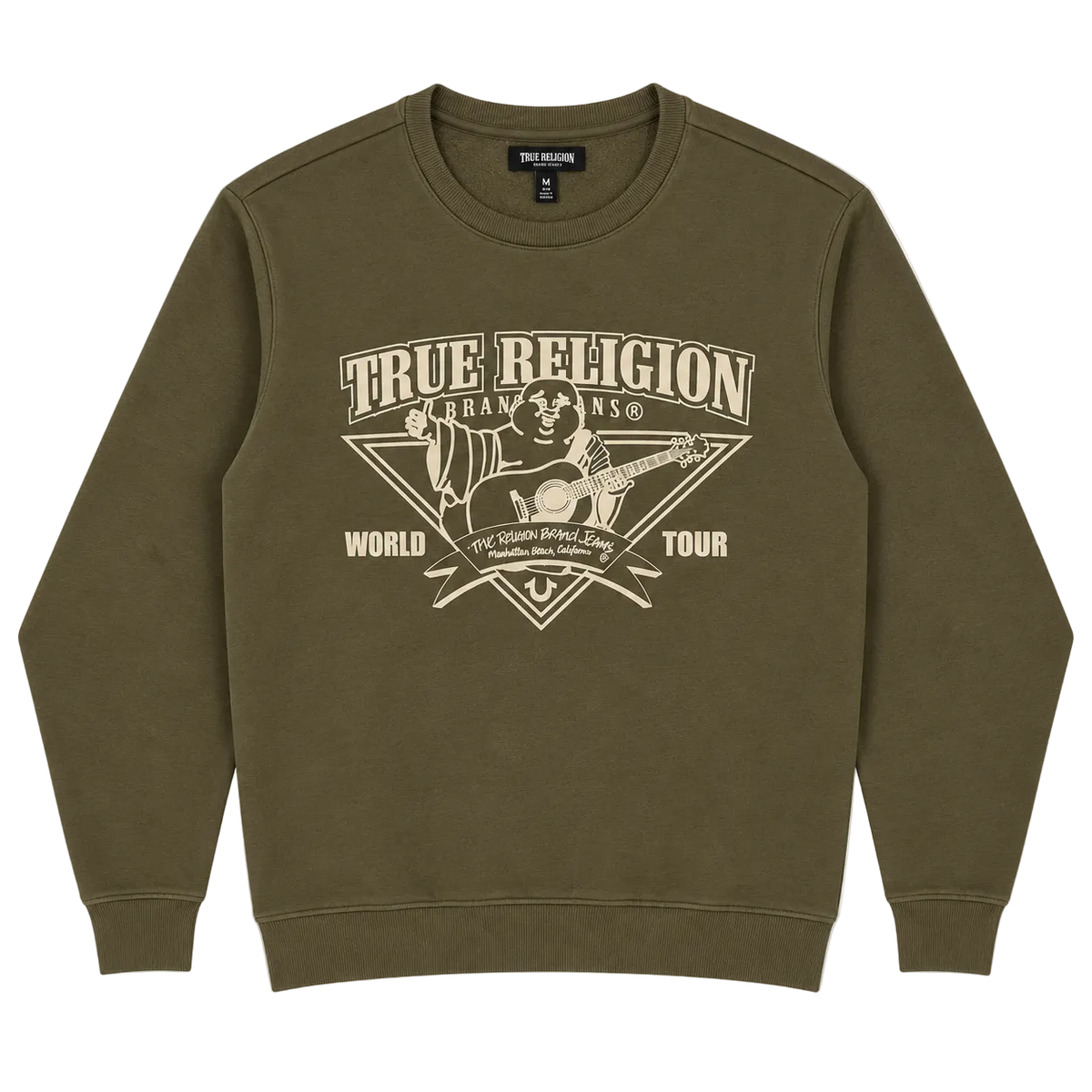 TRUE RELIGION WORLD TOUR BUDDHA SWEATER (M)