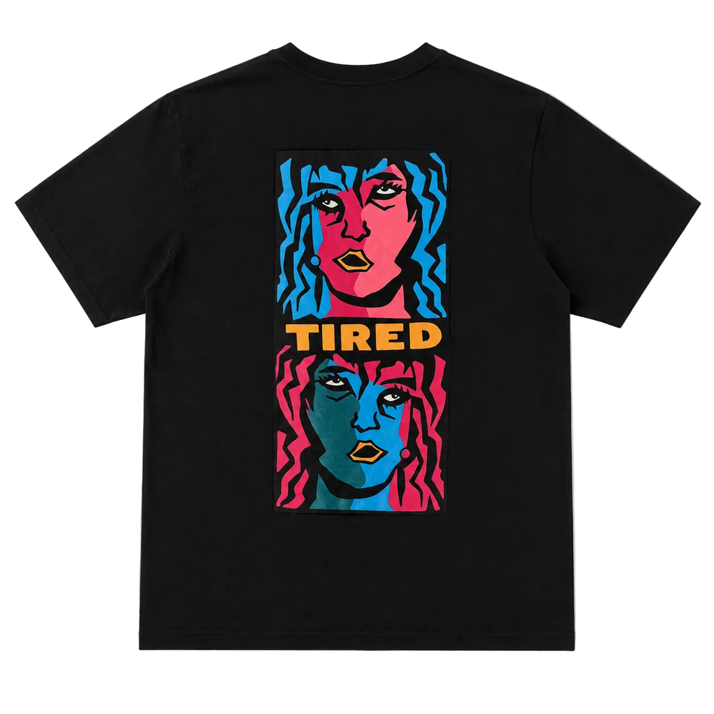 TIRED DOUBLE VISION TEE (M)
