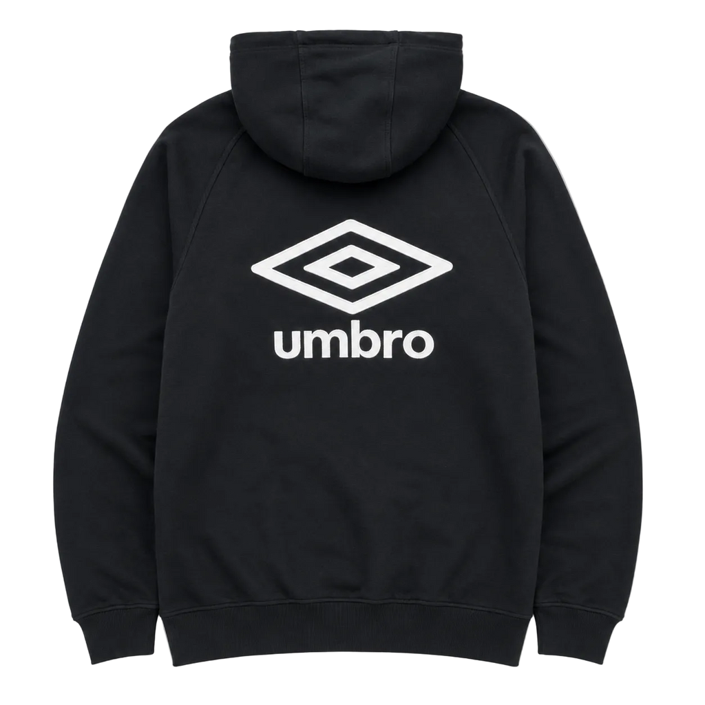 UMBRO EMBROIDERED BIG LOGO HOODIE (M)