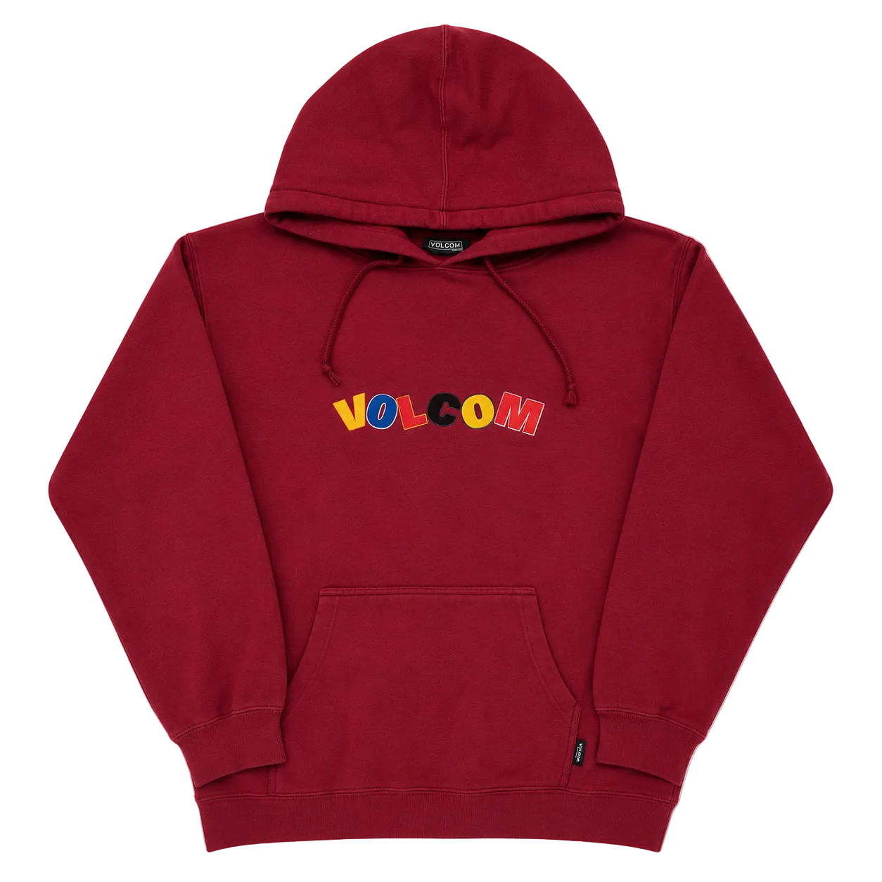 VOLCOM MULTICOLOR LOGO HOODIE (M)