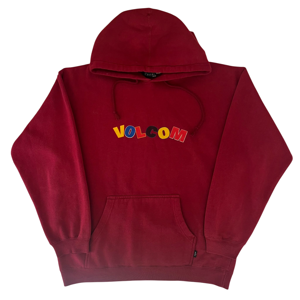 VOLCOM MULTICOLOR LOGO HOODIE (M)